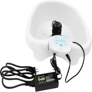 LyEXD 24W 이온성 족욕 디톡스 머신 가정용 이온 클렌징 스파 튜브 분지 및 2*론닉 어레이 음성 수소