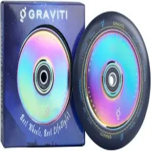 Graviti 1 쌍 110mm 프로 스턴트 스쿠터 속이 빈 바퀴Abec 9 베어링 포함 MGP//럭키/엔비/보쿨 교체용