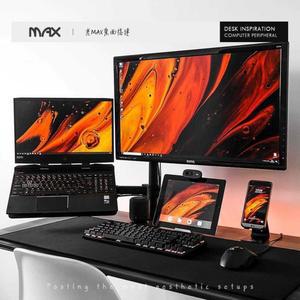 노트북 더블 모니터 조립 트리플 컴퓨터 스탠드암 티비 전용) 주식용노트북 홀딩