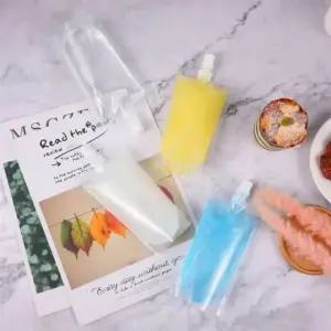 액상 음료보관용기 파우치 주스 치어팩 음료 스파우트 vUD5+6phr