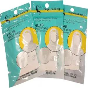 히잡과 드레스 테이프 36 PCS 보이지 않는 패션 양면 바디 여성 파티 웨딩 히잡 의류 패브릭