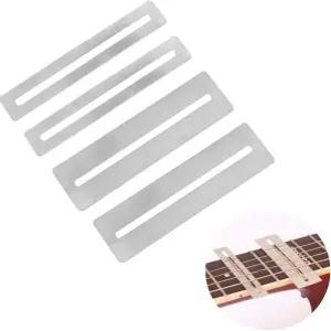 기타 핑거보드 가드 2세트 스테인리스 스틸 프로텍터 루티어 공구 프렛보드