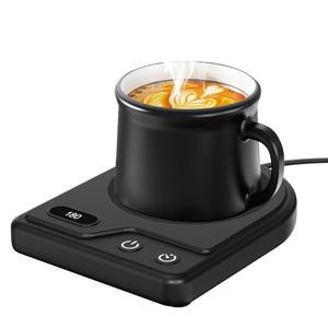 머그 워머 3가지 온도 조절가능 커피 2-12시간 자동 차단 책상용 히터 청소하기 쉬운 어머니의 날을 위한 할머니 선물