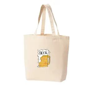 에코백 토트백 맥주 BEER 여름파티 한잔 그림 다양한 사이즈 ZhK5+6YDr