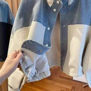 피로달 데님 여친 캐주얼 봄가을 상의 재킷 차이나 쇼트 코트 자켓 HO3