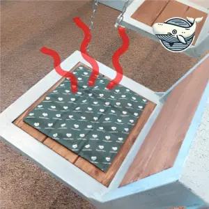 편안한 방석형 핫팩 400g 따뜻한 엉덩이 BFA3+1Ezm