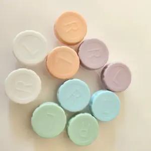 파스텔컬러 렌즈케이스 렌즈통 2개 MFY7+8JVd