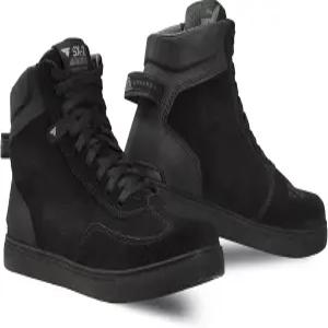 SHIMA SX2 에보 오토바이 라이딩 슈즈 남성 부츠 통풍 가죽 스트리트 여름 스웨이드 스포츠 스텔스 투어링