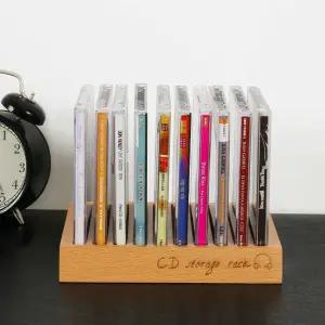 원목 CD 진열장 게임 시디 거치대 수납 스위치 스탠드