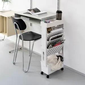 은플 북 트롤리 카트 이동식책꽂이 선반 책장 트레일 pyr6+5rhc