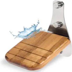 JBscoup 샤워 풋 받침대 벽 장착 (ZenStep 중간)