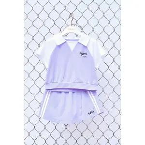 [롯데백화점]티파니 연보라 쿨피케 카라 TS 세트(T52KBT030-T52KBP010)