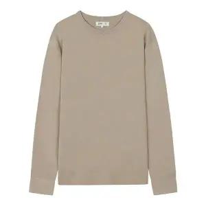 갤러리아 지이크 S/S 베이지 오버핏 라운드 풀오버 (PIUCA8503)