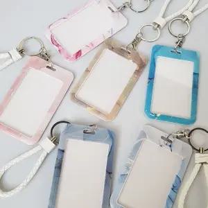 다용도 카드 홀더 2개 세트 사원증 교통카드 목걸이형 가방 사원증케이스