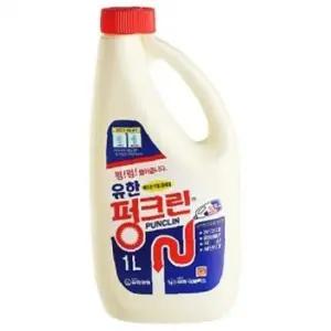 (유한양행) 펑크린 1L (배수관 막힘 용해제)