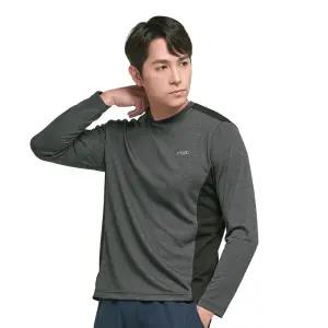 [PWX][A]Q122-3501-03 남성 메쉬 배색 라운드티셔츠