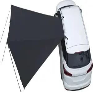 램 2500 2010-2025 픽업 5인승 차량용 카 사이드 차양 텐트 옥스포드 패브릭 캠핑 차량 선 쉘터 휴대용