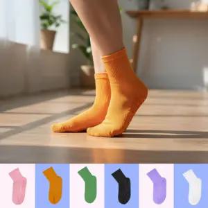 [6켤레] 콤슨 논슬립 여성양말 필라테스 요가 미끄럼방지 니삭스