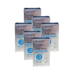 비타민마을 프리미엄 메가씨 리포좀 비타민C 30정 x6개 (6개월분)