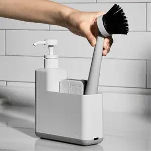 좁은 싱크대 공간활용 펌프주방세제 수세미거치대 음식점 스펀지 카페 원룸