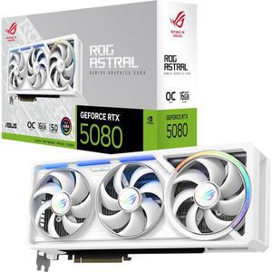 새로운 ROG Astral GeForce 5080 OC 16GB DR7 화이트 RTX