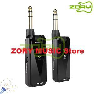 NUX B-5RC 무선 시스템 기타 송신기 수신기 휴대용 오디오 2.4GHz 방송 전송 충전 베이스