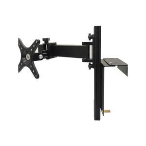 파티션 모니터암 거치대 코너개폐식리프팅 다방향회전 회사 브래킷 가능 AB 코너 2단