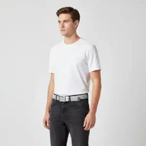 26SS WEB REVERSIBLE BELT 14.1 FOS902057-WHITE) 웹 리버시블 벨트 14.1)