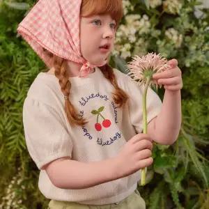 [블루독] 체리포인트 와플 티셔츠 (26315-332-52)