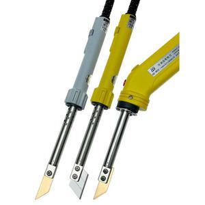 칼날인두기 전기 커터 4날 산업용 절단기 곡선칼 컷팅기 가열 1세트 나이프 인두칼 칼날