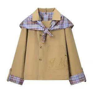 가을 여사친 하프 양면 트렌치코트 원픽3