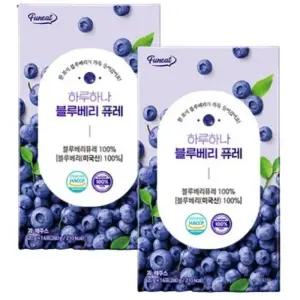 [단비] 퍼니트 하루하나 블루베리 퓨레 14포 x 2개