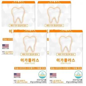 [단비] 프로븐 이가플러스 60정 x 4개