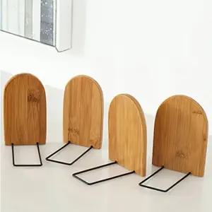 북레스트 독서대 자연 대나무 책꽂이 책상 정리함 사무실 홈 북 스탠드 거치대 선반