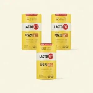 락토핏 골드 프로바이오틱스 유산균 아연 스틱 2g x 50포 3통