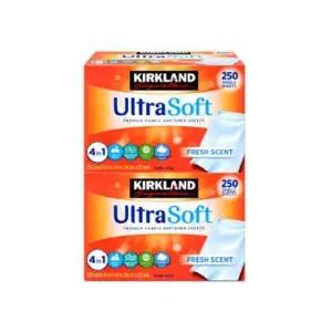 코스트코 커클랜드 건조기 드라이 시트 유연제 250매 x 2개