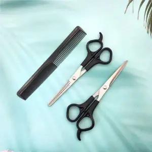 [에스에스62]헤어컷 가위 3종 빗 세트