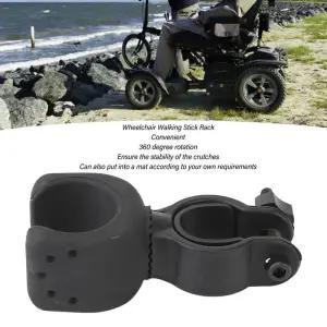 워킹 스틱 랙 목발 브래킷 지팡이 클립 거치대 직경 2.53.5cm 튜브 전기 스쿠터 휠체어 액세서리
