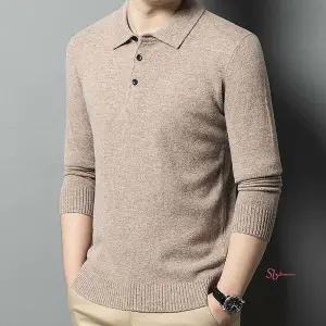 램스울 레이어드 간절기 pk티 카라티 니트efg547