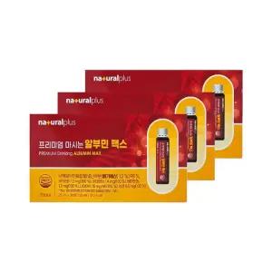 내츄럴플러스 프리미엄 마시는 알부민 맥스 25ml 30병 3개/mjc