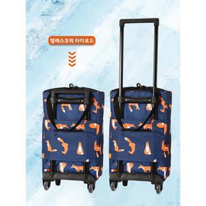 휴대용 경량 쇼핑 카트 소재 당기는 일반적으로 손으로 사용 가능 접이식 일상생활에서 야채