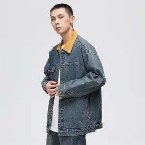 청 남친 빈티지 캐주얼 청자켓 주니어 자켓 워싱 봄가을 원픽3