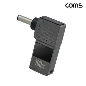 ( )C타입 PD 변환 젠더 100W 20V 꺾임 고리형 외경 4.0 내경 1.35 JA414