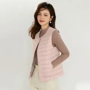 여자베스트 6컬러 여성조끼 여성가을베스트 여자조끼 오리털 여성패션베스트