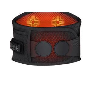 무선 허리찜질기 온열 밝은회색 뜸찜질 벨트 온열복대 온열벨트 허리 3단계온열 플러그인