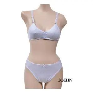 초등학생 중학생 2단계 A컵 브라팬티세트 아동브라 초등학생런닝 주니어첫브라 2단계브라