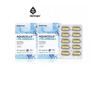 [엔젯오리진] 아쿠아셀 알티지 오메가-3 30캡슐 1+1 총2개 총60캡슐 가족건강 학교