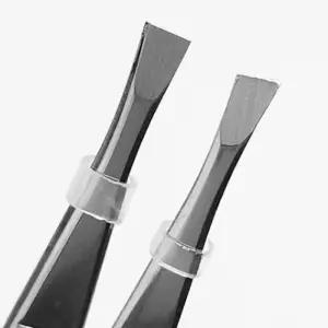 [에스에스_62]속눈썹집게 핀셋 사선 일자 핀셋 쪽집게 2개