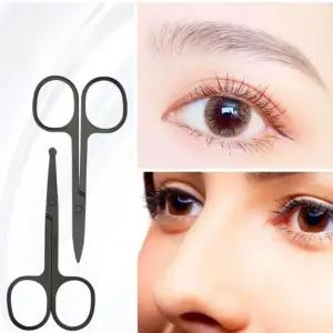 [에스에스_62]코털제거 눈썹정리가위+안전코털가위세트