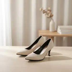 여성 오피스 하객용 뾰족코 펌프스슈즈